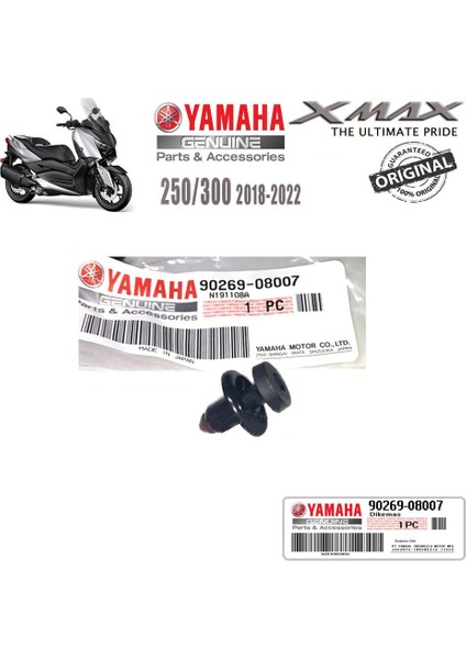 Xmax 250/300 2018-2022 Orijinal Siperlik Cam Kapak Pimi