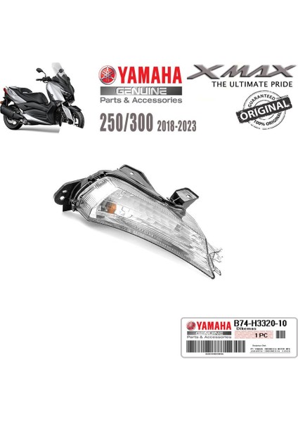 Xmax 250/300 2018-2022 Orijinal Sağ Sinyal