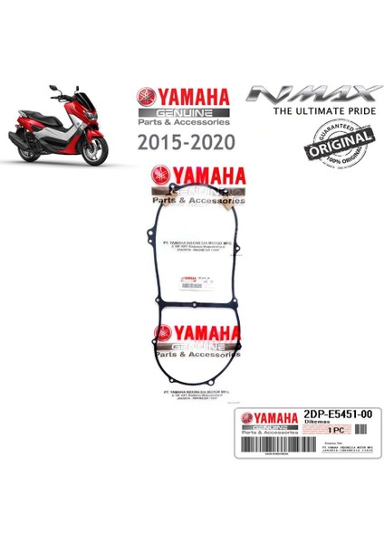 Nmax 125/155 2015-2020 Orijinal Debriyaj Kapak Contası
