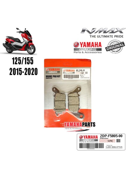 Nmax 125/155 2015-2020 Orijinal Ön Fren Balatası fiyatları