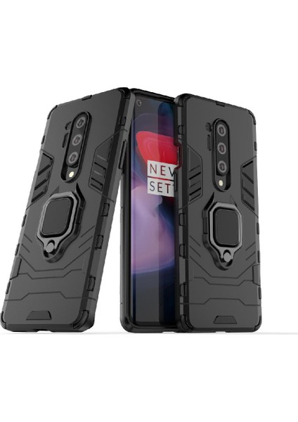 Oneplus 8 Için Kılıf Darbeye Kapak 360 &deg; Dönen Halka Askeri Damla (Yurt Dışından)