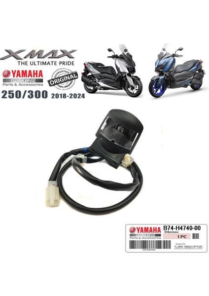 Xmax 250/300 2018-2024 Orijinal Plaka Lambası