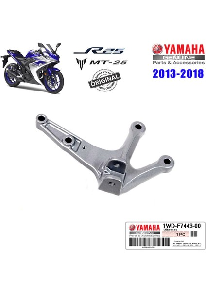 R25 Mt-25 2014-2022 Orijinal Sağ Sürücü Basamak Braketi