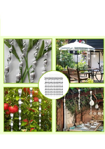 Kuş Uzaklaştırıcı Spiral Çubuklar 40 cm