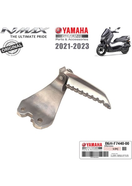 Nmax 125/155 2021-2024 Orijinal Sağ Arka Yolcu Basamak Komple Braketli