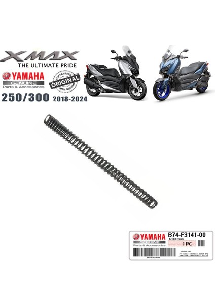 Xmax 250/300 2018-2024 Orijinal Amortisör Iç Yayı