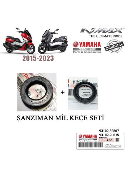 Nmax 125/155 2015-2024 Orijinal Şanzıman Keçe Seti fiyatları
