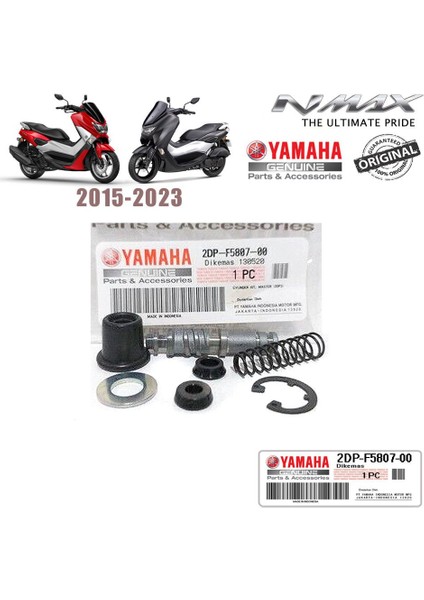 Nmax 125/155 2015-2024 Orijinal Sağ Üst Fren Hidrolik Tamir Kiti