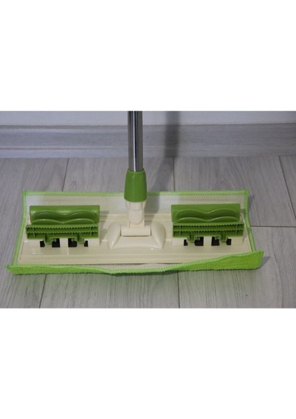 Sihirli Mandallı Teleskobik Mop Seti 1 Adet Yedek Bez Sihirlimop modelleri