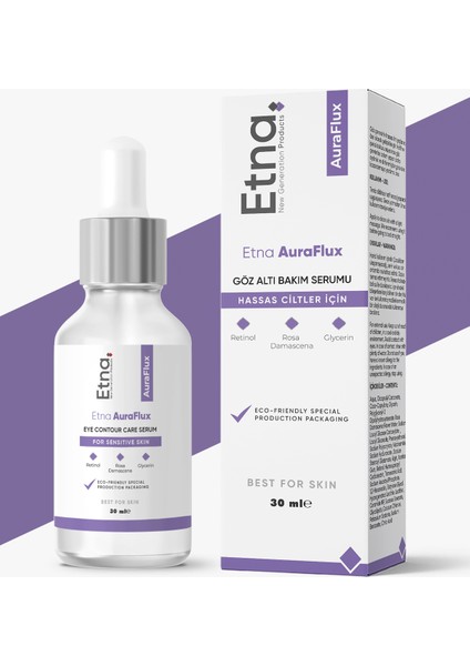 Auraflux Retinol Göz Altı Bakım Serumu 30 ml