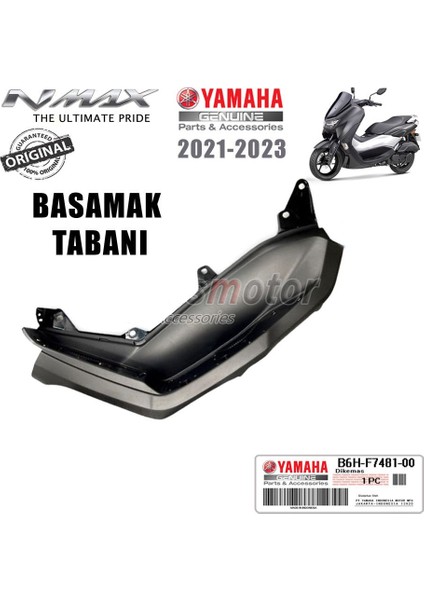 Nmax 125/155 2021-2024 Orijinal Sol Basamak Tabanı