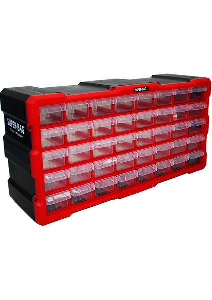 40LI Yatay Monoblok Çekmece Seti 49.7X15.7X25CM (4172)