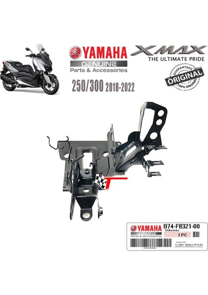 Xmax 250/300 2018-2022 Orijinal Kafa Demiri