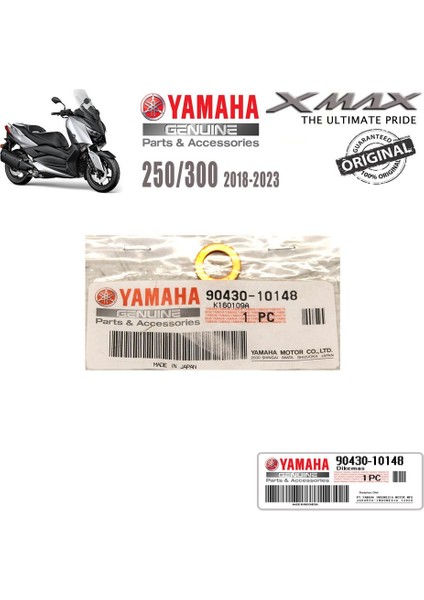 Xmax 250/300 2018-2022 Orijinal Yağ Tahliye Contası