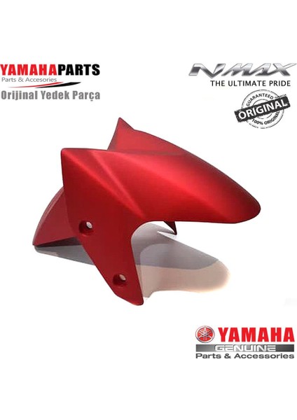 Nmax 125/155 2015-2023 Orijinal Ön Çamurluk Mat Kırmızı modelleri