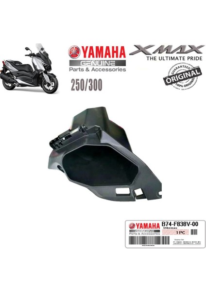Xmax 250/300 2018-2022 Orijinal Torpido Sağ Iç Kutu Box