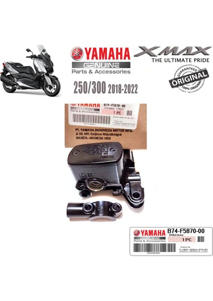 Xmax 250/300 2018-2022 Orijinal Sol Üst Fren Merkezi