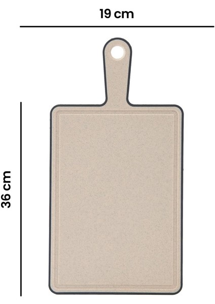 Veggie Kaymaz Kesim Panosu - 19x36 Cm fırsatları