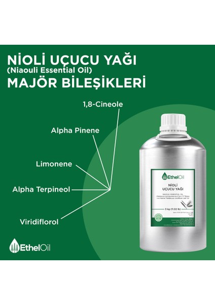 Nioli Uçucu Yağı - Etheloil – 5 kg - Saf ve Doğal Uçucu Yağ