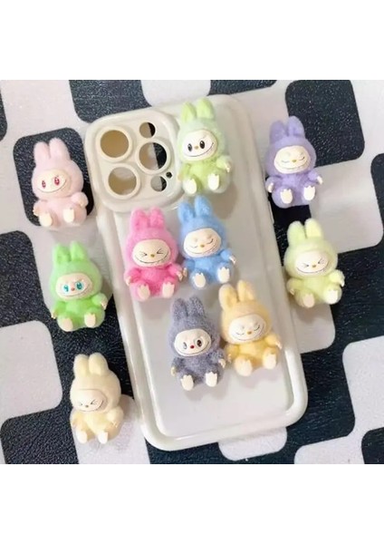 Yeni Mini Labubu Oturma Duruş Aksiyon Figürü Sevimli Labubu Bebek Seti Model Koleksiyon Dekor Süsleri Aksesuarlar Kız Çocuk Hediye Scolor: Bir Set 10 Pcs (Yurt Dışından)