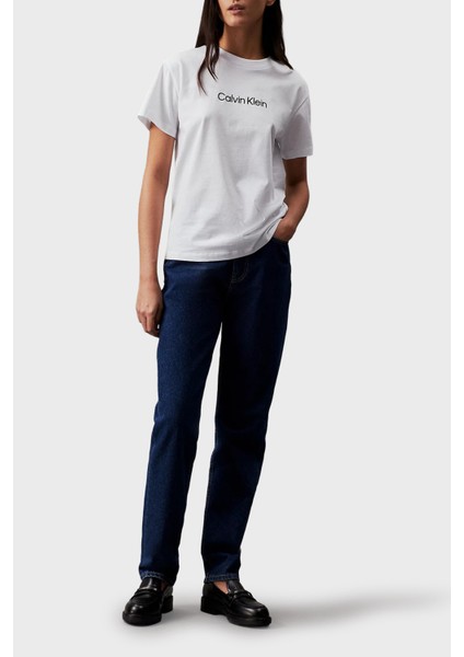 % 100 Pamuk Regular Fit Bisiklet Yaka T Shirt K20K205448YAF Bayan T Shirt K20K205448 Yaf fiyatları
