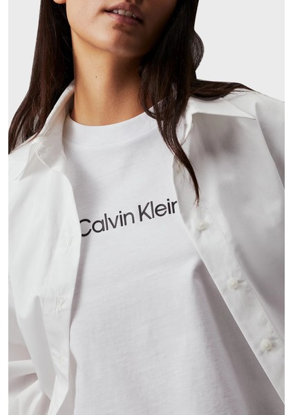 % 100 Pamuk Regular Fit Bisiklet Yaka T Shirt K20K205448YAF Bayan T Shirt K20K205448 Yaf fırsatları