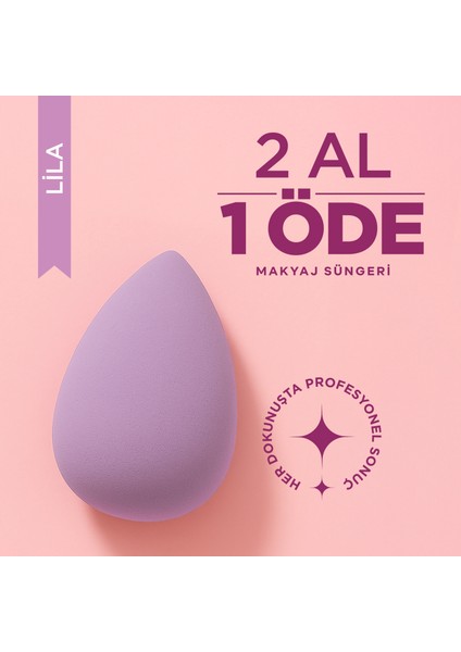 Ultra Soft Makyaj Süngeri Lila