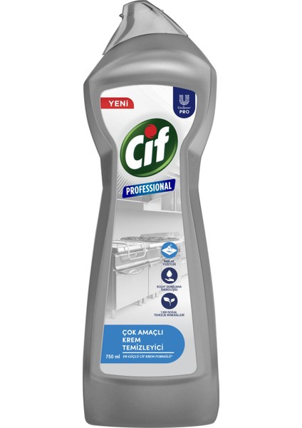 Professional Çok Amaçlı Krem Temizleyici 750 ml 69987046 16 Adet