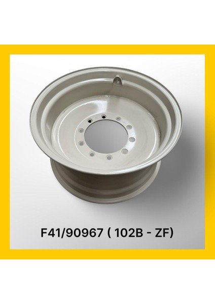 F41/90967/Y - HMK,102B Arka Jant (W14LX28) (Zf) Beyaz