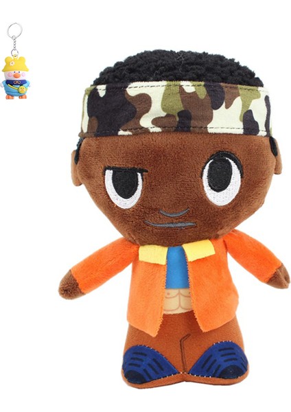 Küçük 7 Inç Odbbods Qibao Sevimli Asker Peluş Oyuncak Bebek Karikatür Bebek Makinesi (Yurt Dışından)