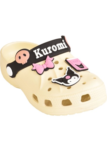 Kuromi My Melody Kız Çocuk Kaymaz Taban Terlik Havuz Plaj Sandaleti fiyatları