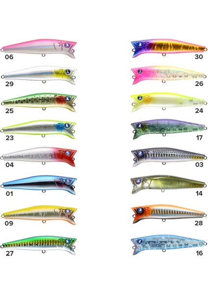 Blueblue Gaboz!!! 9 cm 11 gr Floating Maket Yem
