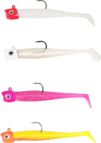 Mebaru Micro Shad Sky Mix 6.5 cm 3.8 gr Silikon Yem