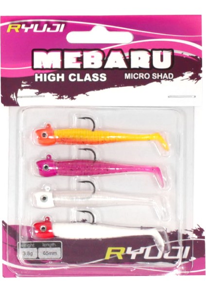 Mebaru Micro Shad Sky Mix 6.5 cm 3.8 gr Silikon Yem fiyatları