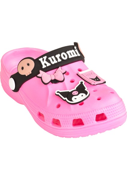 Kuromi My Melody Kız Çocuk Kaymaz Taban Terlik Havuz Plaj Sandaleti fiyatları