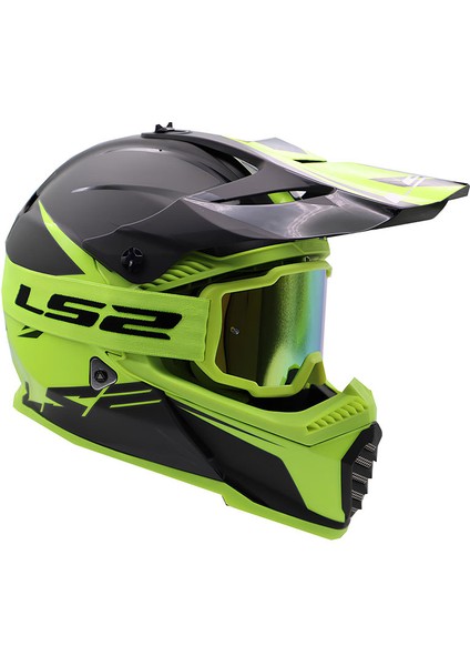 Charger Goggles Motokros Gözlük (Irıdıum Camlı) Neon Sarı modelleri