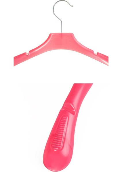 Pembe Plastik 30 cm Çocuk Askısı Çocuk Elbise Askısı Çocuk Kıyafet Askısı indirimleri