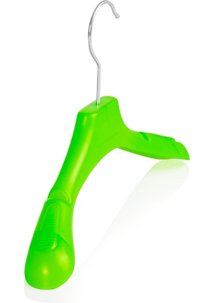 Yeşil Plastik 30 cm Çocuk Askısı Çocuk Elbise Askısı Çocuk Kıyafet Askısı indirimleri