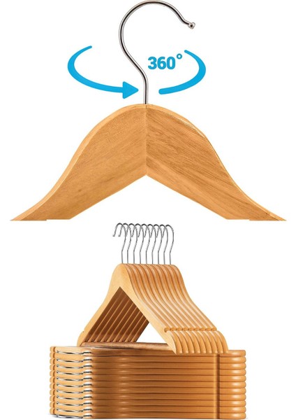 5 Adet Ahşap Ceket Askısı Gömlek Askısı Tişört Askısı Ahşap Askı Elbise Askısı fiyatları