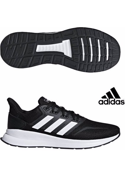 Runfalcon Koşu Yürüyüş Siyah F36199 Adidas Spor Ayakkabı Erkek