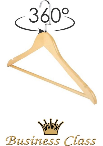 Business Class 45 cm Italyan Kanca 5 Adet Ceket Askısı Buluz Askısı Elbise Askısı Ahşap Askı modelleri