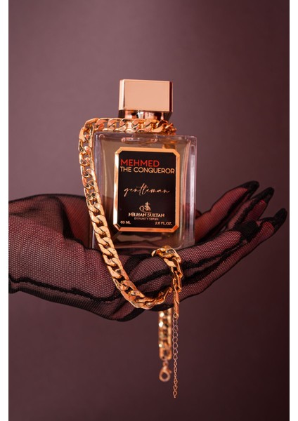 Fatih Sultan Mehmed Han Parfüm Cam Şişe 60ML
