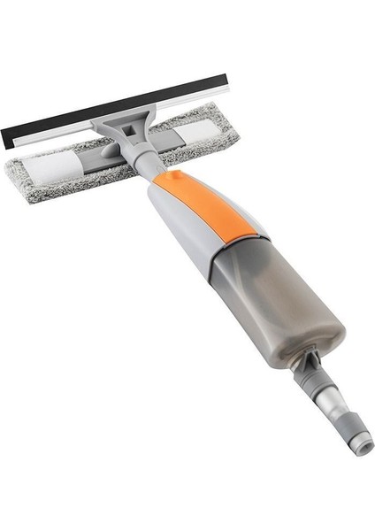 Çift Taraflı ve Değiştirilebilir Çift Başlıklı Sprey Mop Temizlik Mop'u (Yüzey+Cam Başlıklı) indirimleri