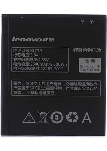 Lenovo A916 BL219 Batarya Pil Senalstore
