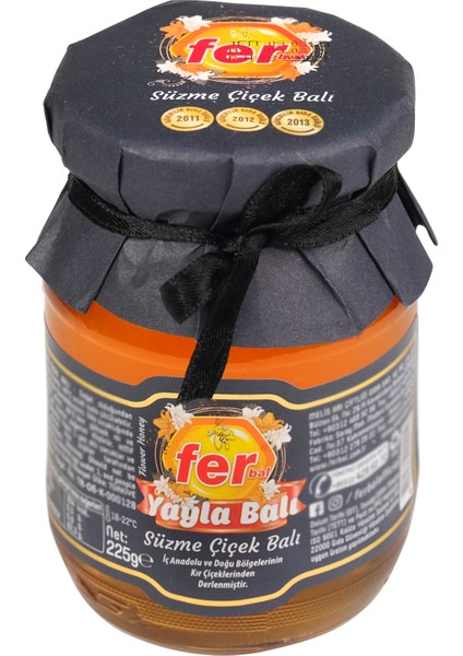 Fer Yayla Süzme Çiçek Balı 225 gr fırsatları
