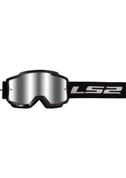 Charger Goggles Motokros Gözlük (Irıdıum Camlı) Siyah