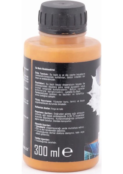 Su Bazlı Renklendirici Inci Krem 300 ml (Koli Adeti6) fiyatları