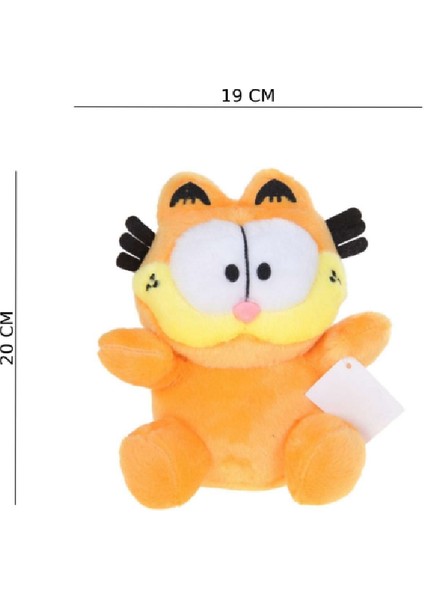Peluş 20 cm Turuncu Kedi