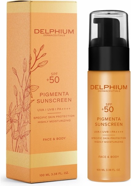 Pigmenta Spesific Sunscreen Cream Akıllı Filtre SPF50+ 100 ml