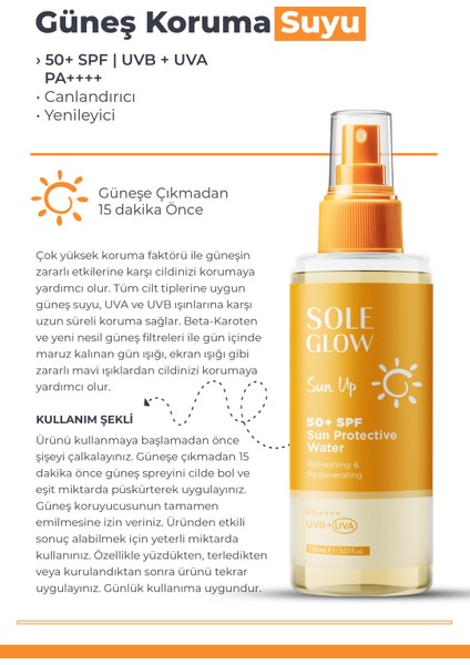Two Phase Sun Spray 50 SPF 150 ml | İki Fazlı Güneş Koruyucu Su |